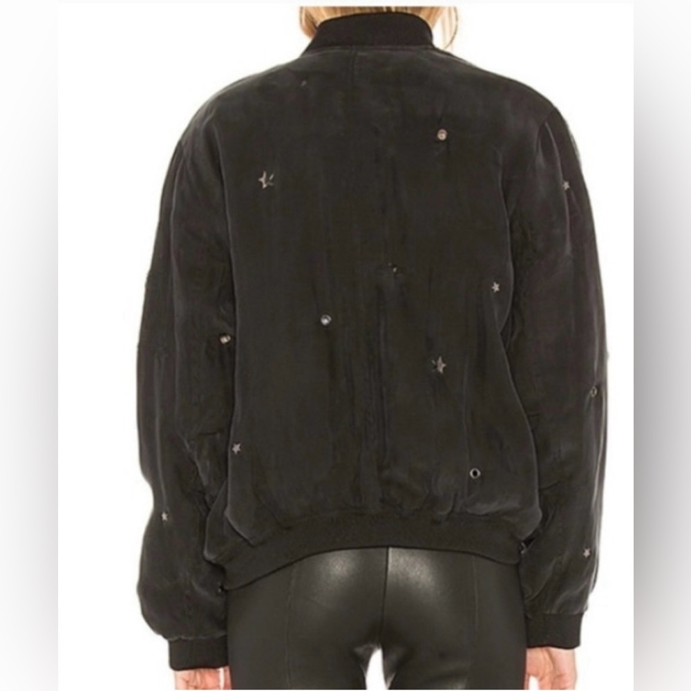 Rails Ace Star Studded Bomber Jacket. Size S - image 2